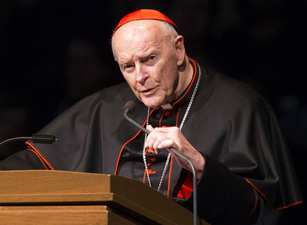 Pope accepts resignation of McCarrick after sex abuse claims