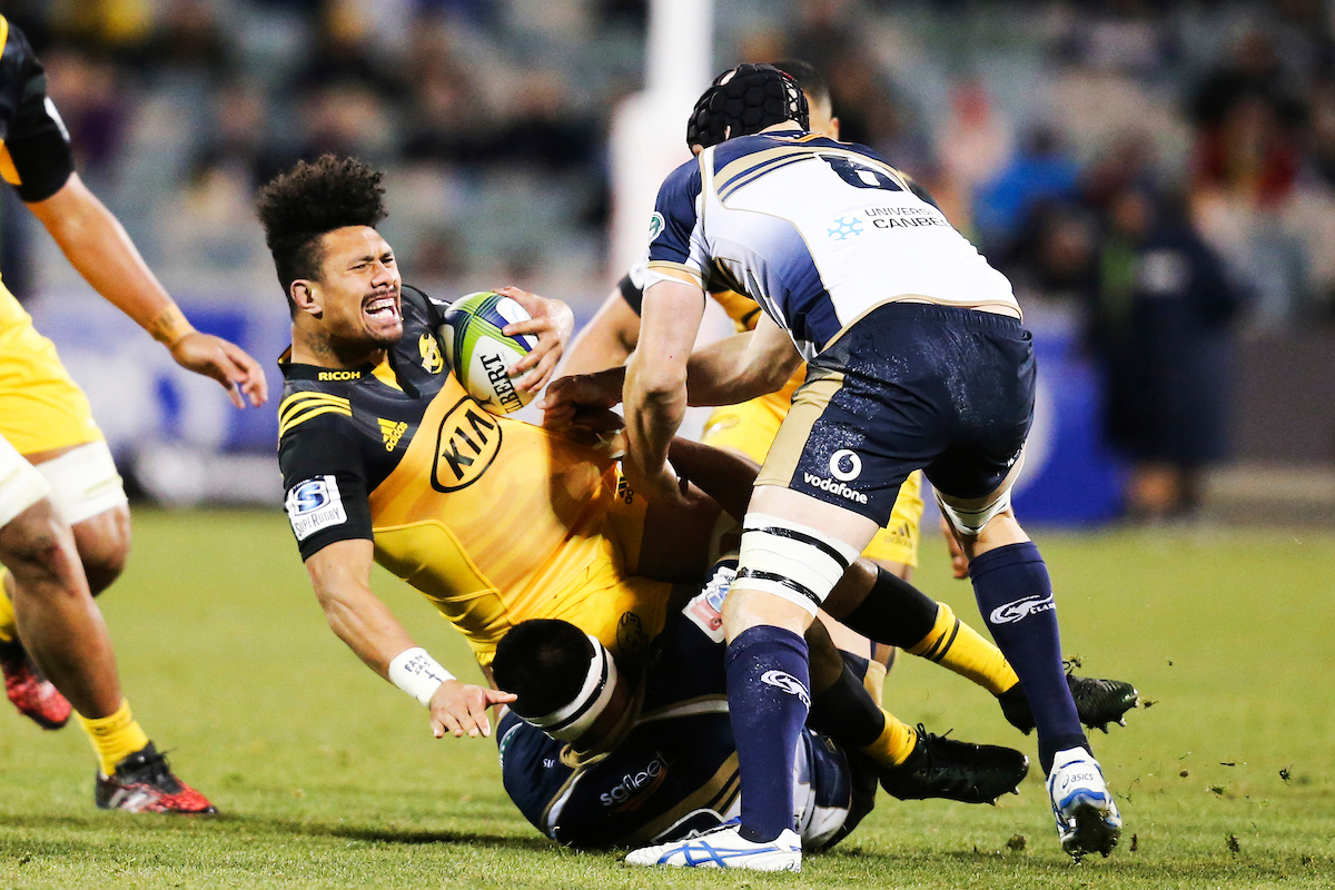 Hurricanes beat Brumbies 35-16 in Super Rugby quarterfinals