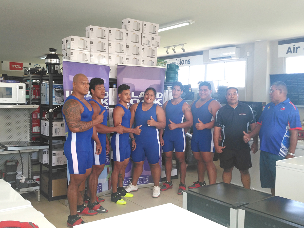 Island Rock steps up for Weightlifting