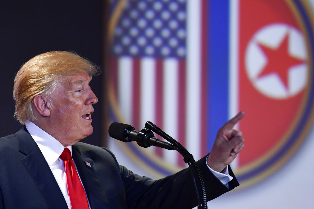 Trump contradicts US military stance on Korea war games