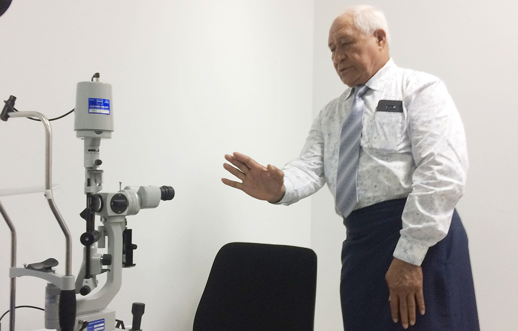 Eye Clinic gets helping hand
