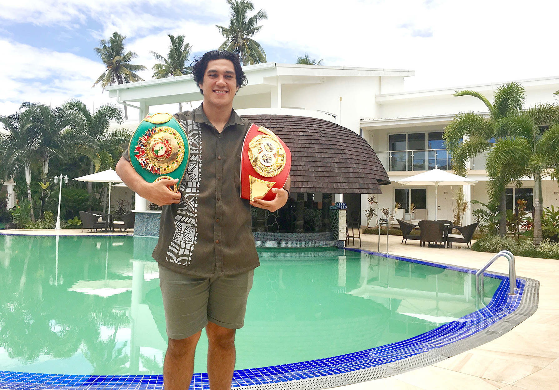 Jai Opetaia training for title fight in Samoa