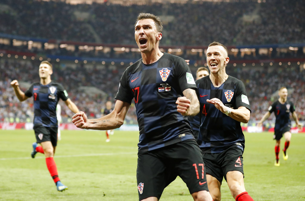 Croatia reaches World Cup for 1st time, beats England 2-1