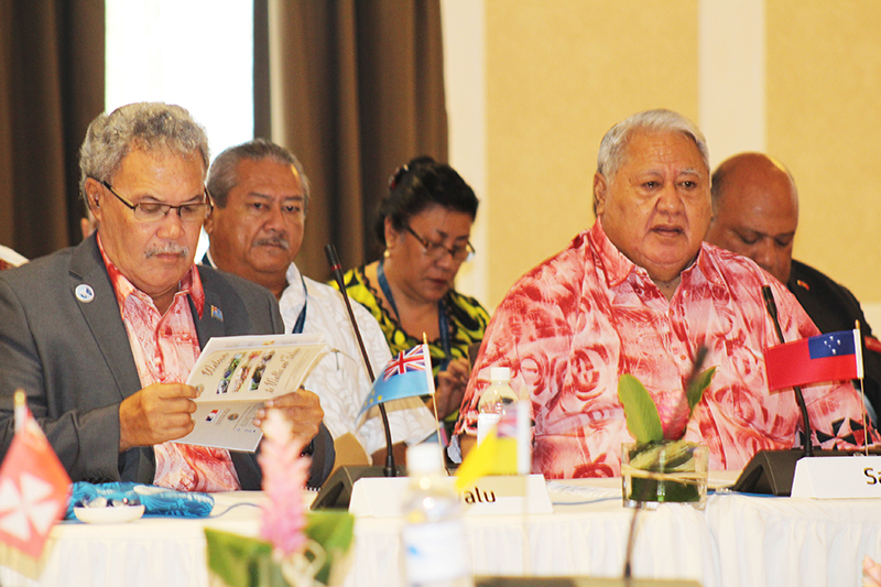 A perspective from Samoa: While we might be small islands, we are large ocean states