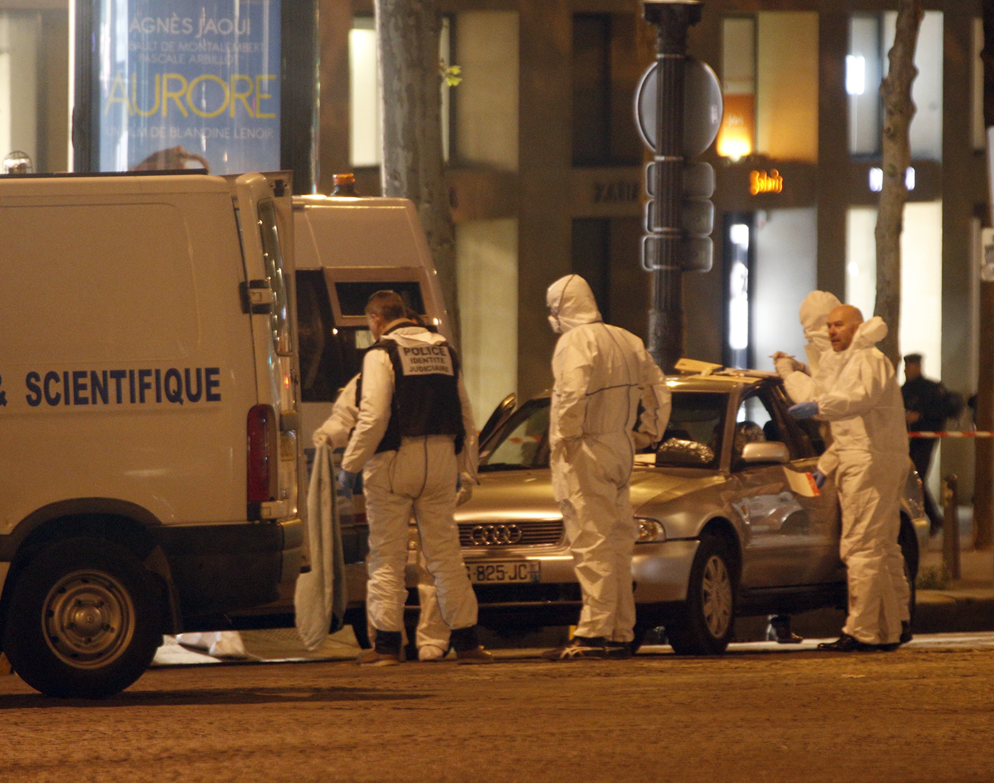 Paris police shot on Champs-Elysees; IS group claims attack
