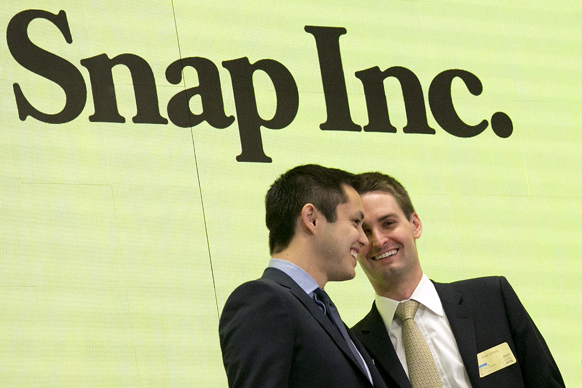 Snap plunges after 1Q report as Facebook's shadow looms