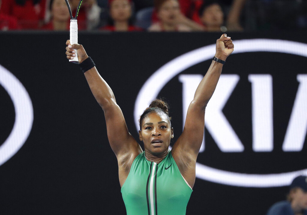 Serena Williams ousts No. 1 Simona Halep at Australian Open