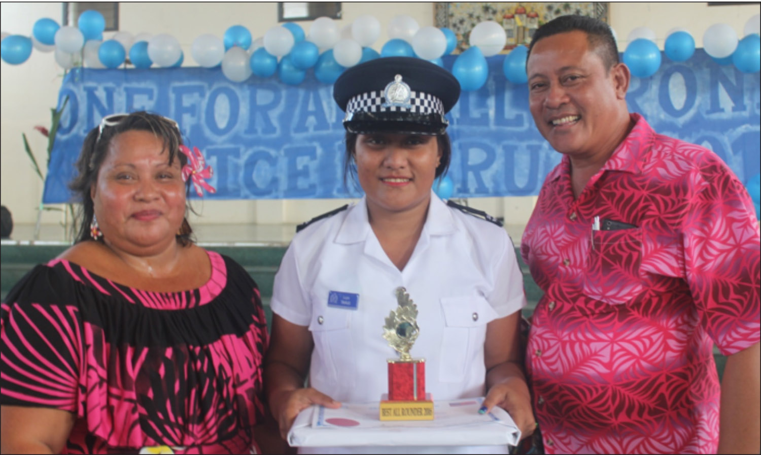 Daughter follows in father’s footsteps