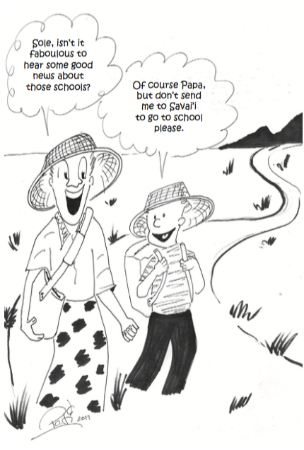 Samoa Observer Cartoon