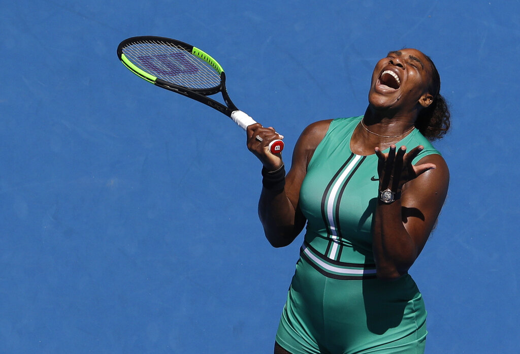 1 point away, Serena stunned by Pliskova at Australian Open