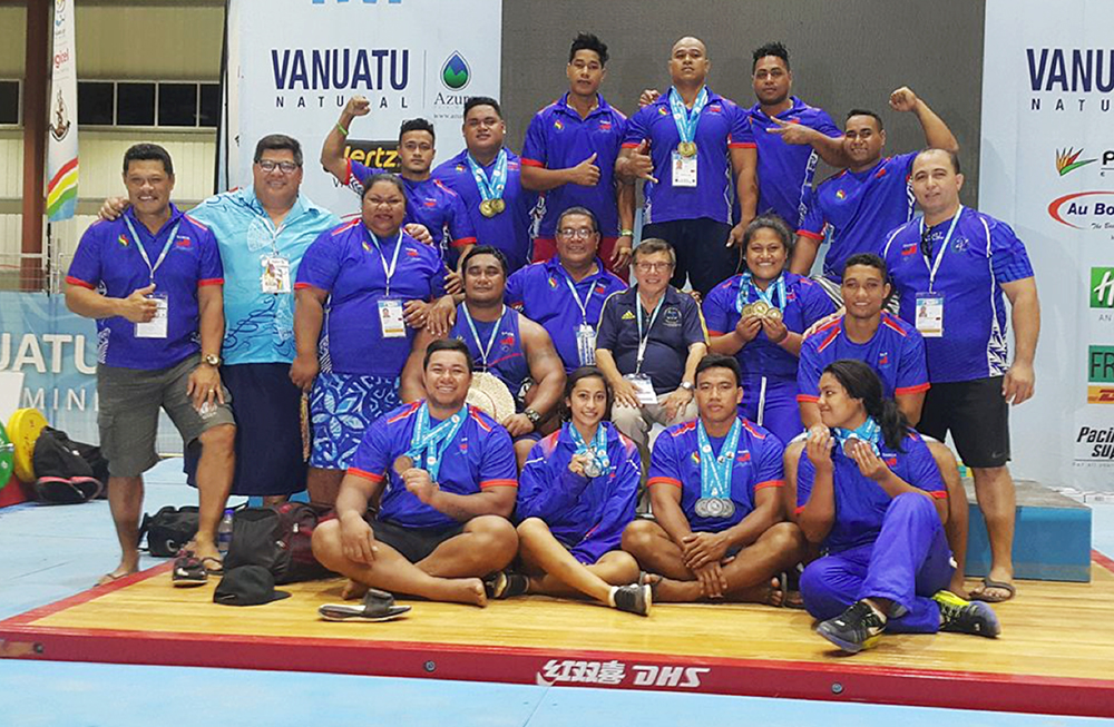 Team Samoa third at Mini Games