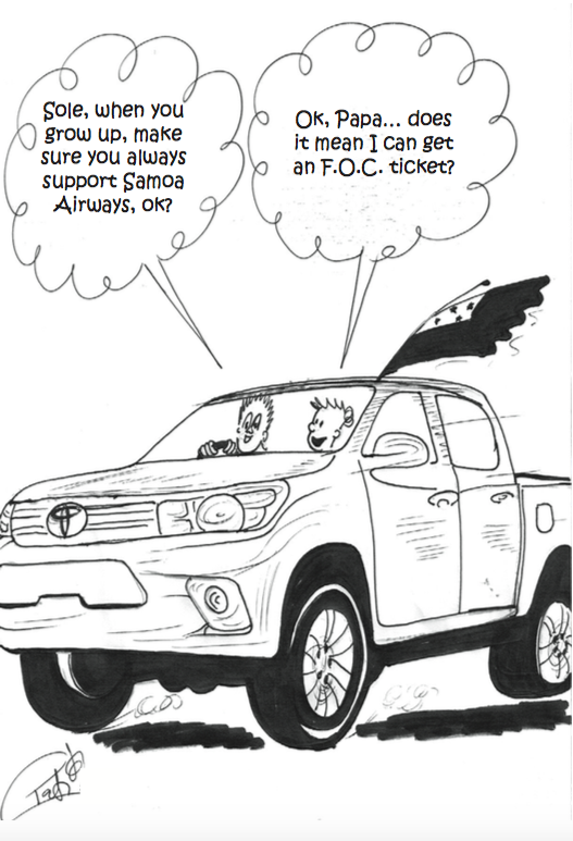 Samoa Observer Cartoon