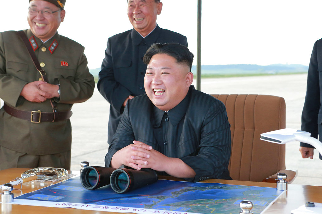 Defiant N. Korea leader says he will complete nuke program