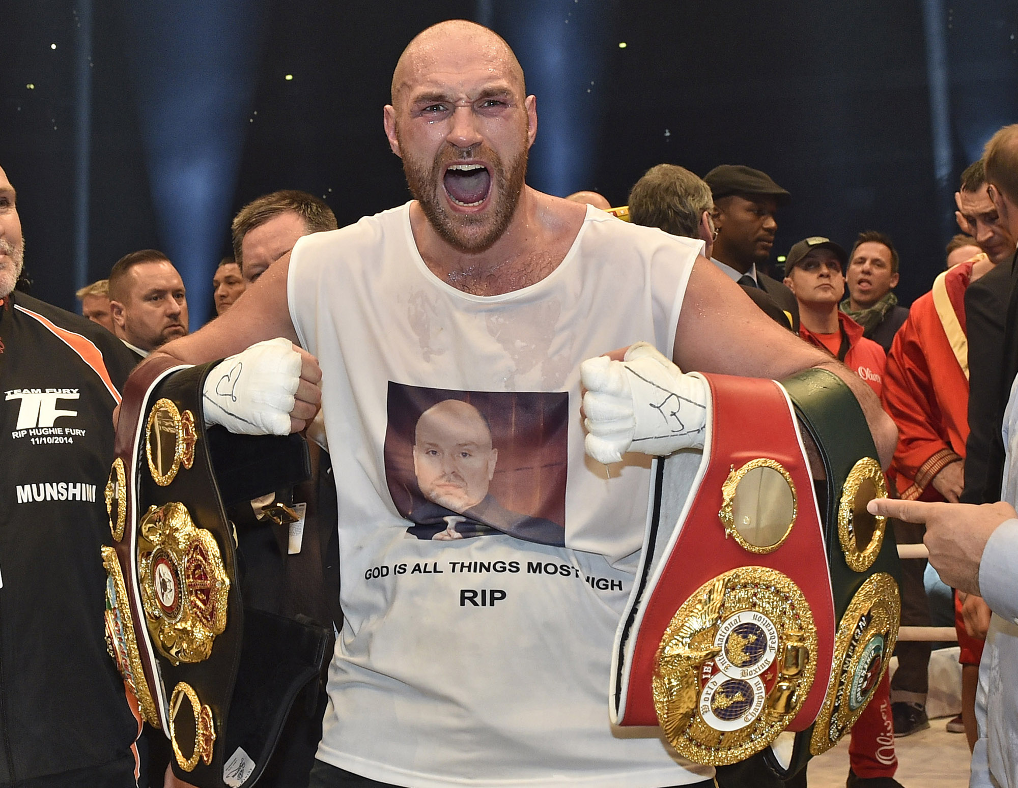 Fury says 'I'm here to stay,' 3 hours after retirement tweet