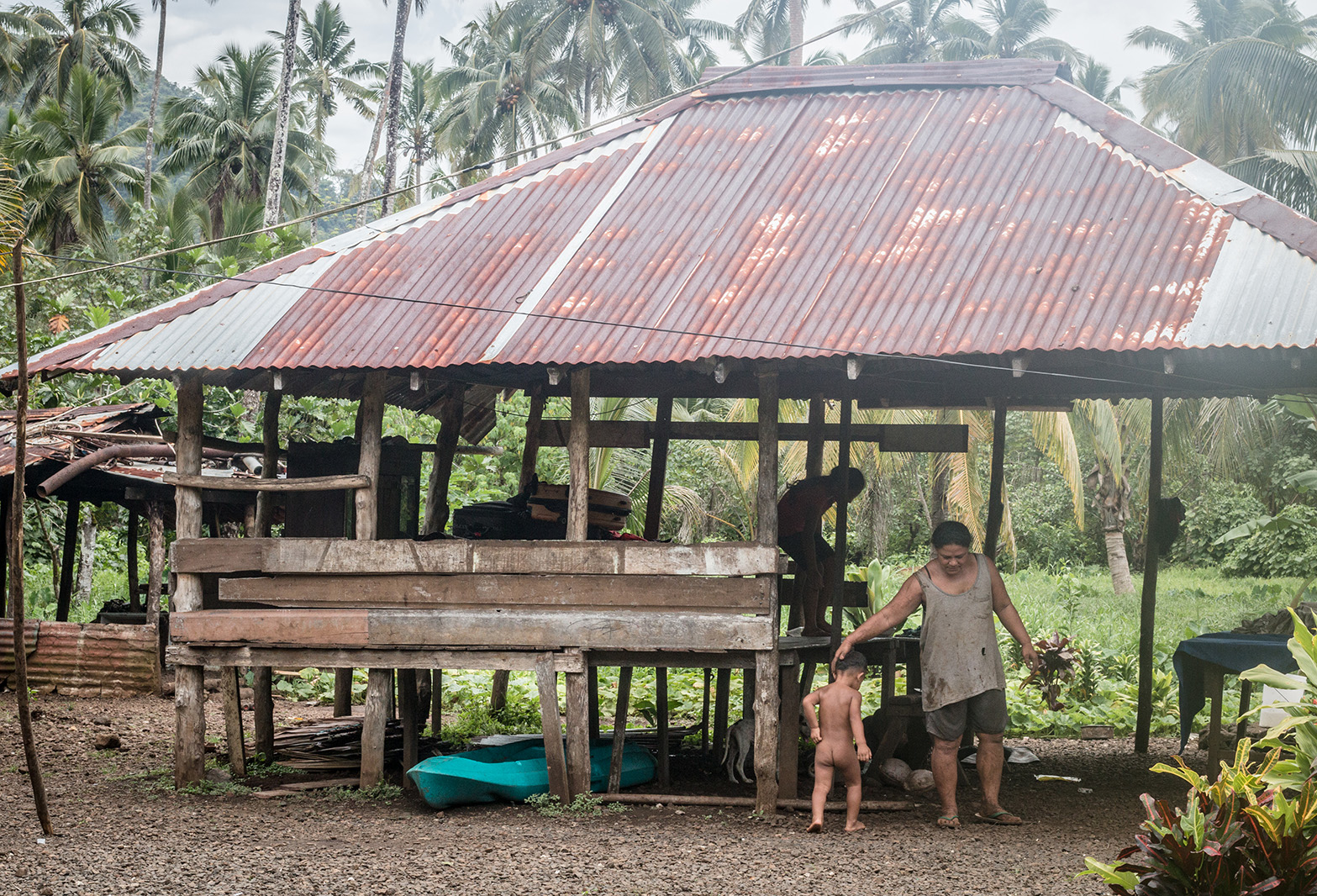 Family tries to rebuild from past cyclone