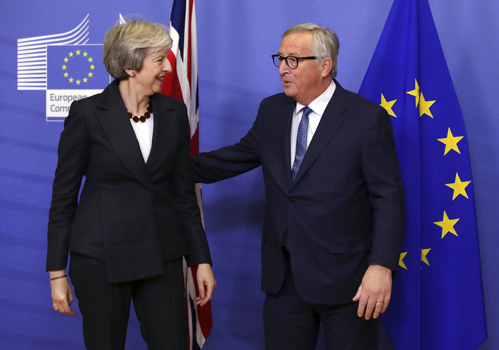 British, EU leaders meet as Brexit deadline looms