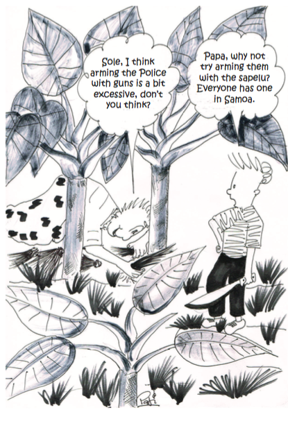 Samoa Observer Cartoon