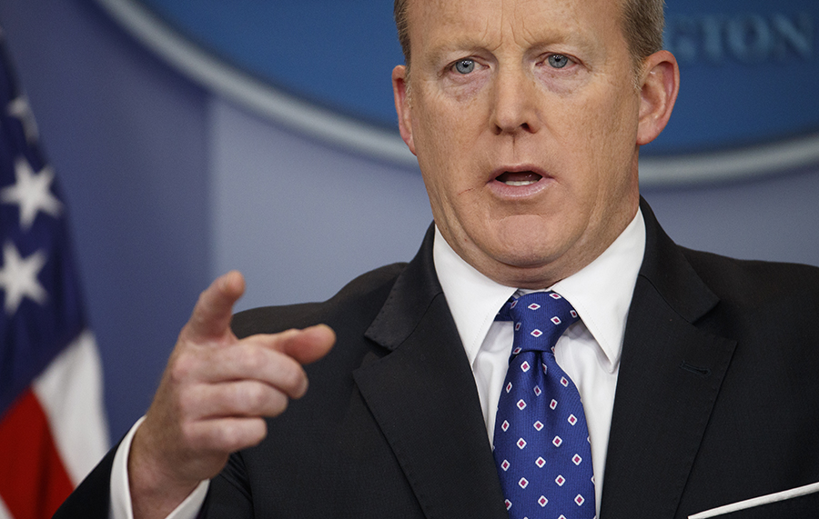 Spicer abruptly resigns as Trump press secretary
