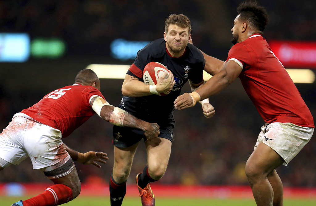 Wales' Halfpenny out of Springboks test from concussion