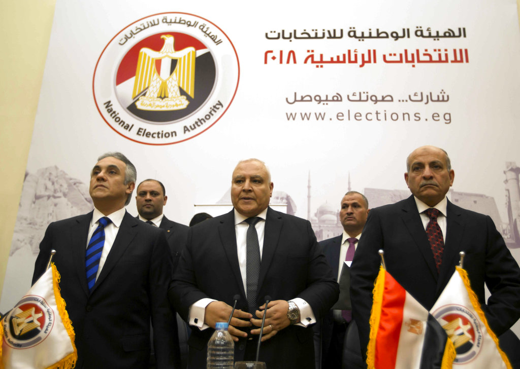 Egypt sets election for March, with outcome all but certain
