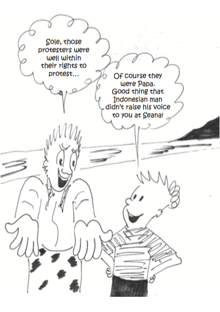 Samoa Observer Cartoon