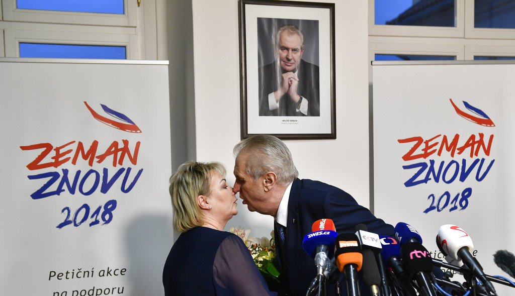 Czech president will face runoff election with strong lead
