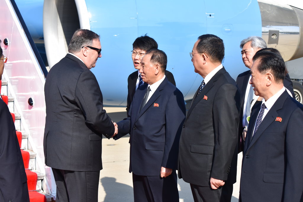 Detainees freed in North Korea, returning to US with Pompeo