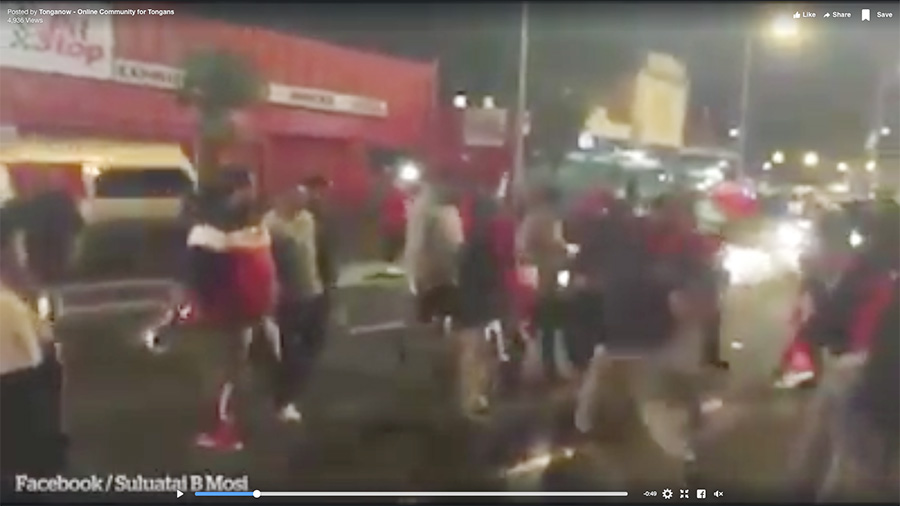 Tongans turn on each other as celebrations turn sour