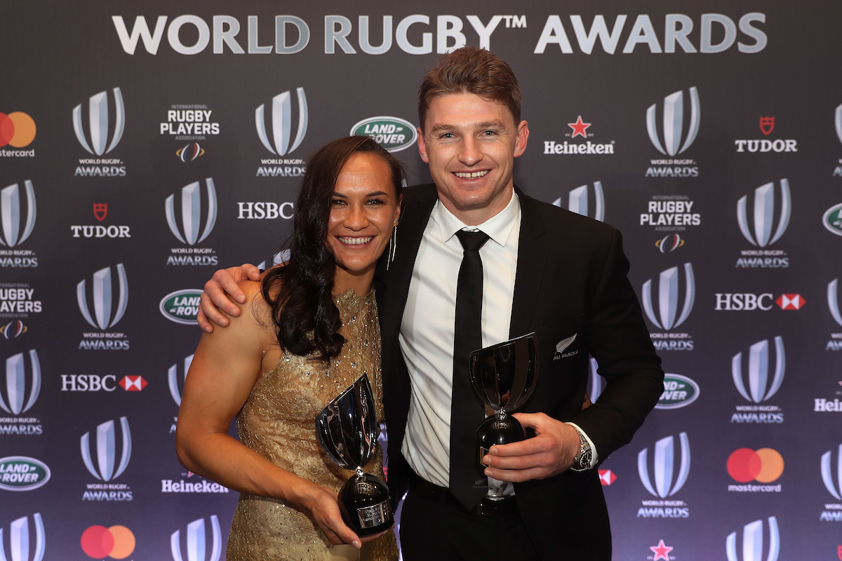 Beauden Barrett named World Rugby Player of the Year