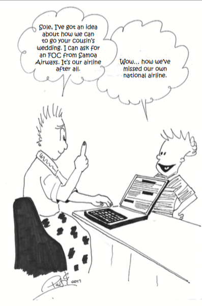Samoa Observer Cartoon
