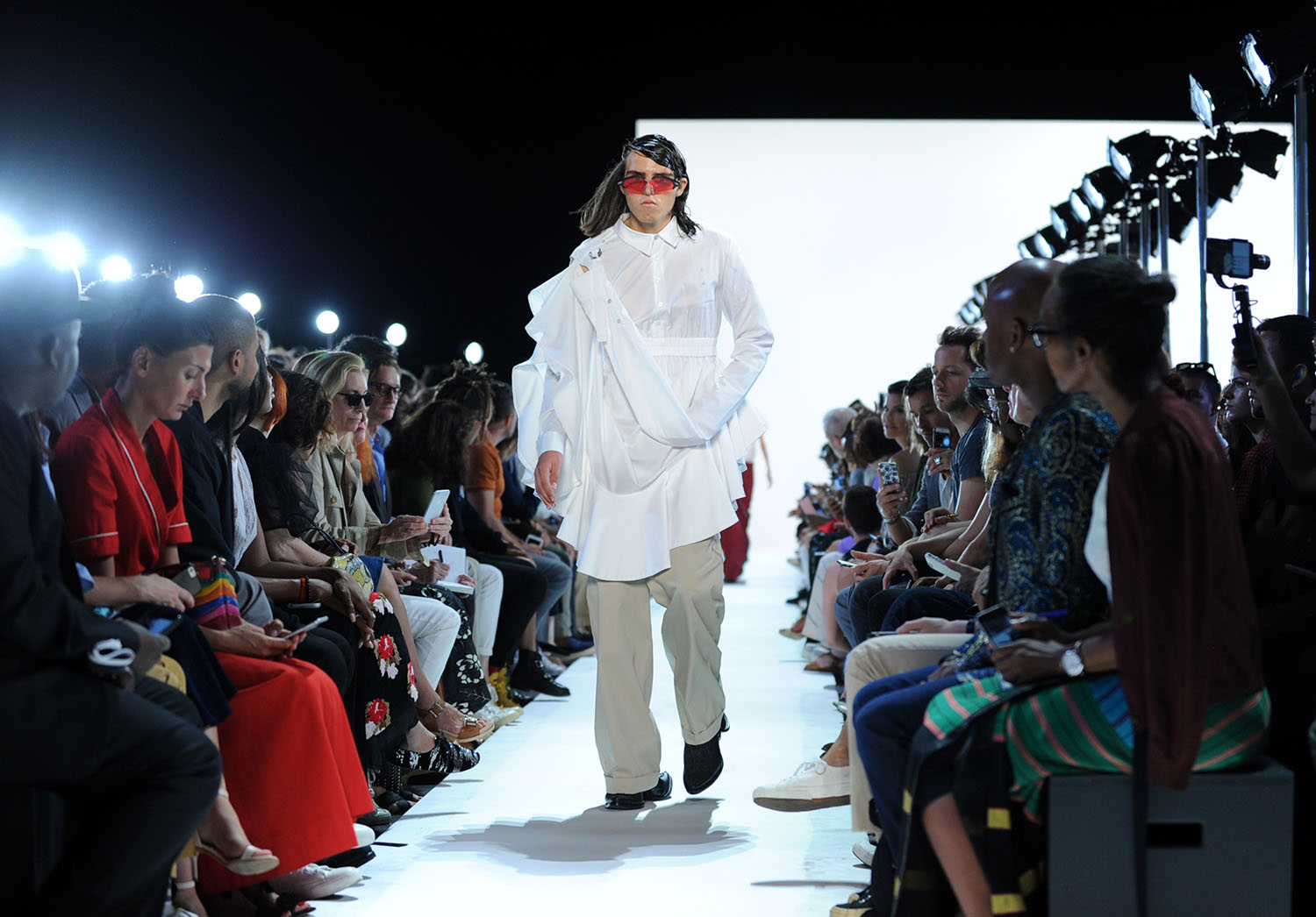 Hood by Air takes on New York Fashion Week with a wench