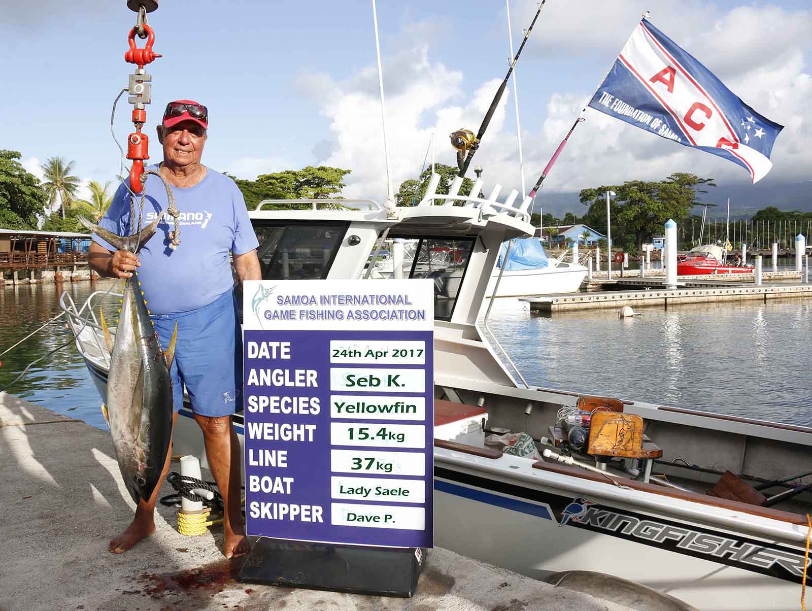 Samoa Observer Monday’s catches at Samoa Game Fishing