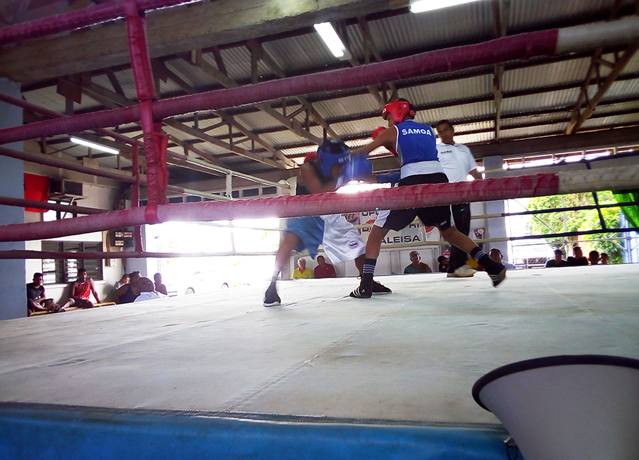 Boxers tough it out at Vaitele