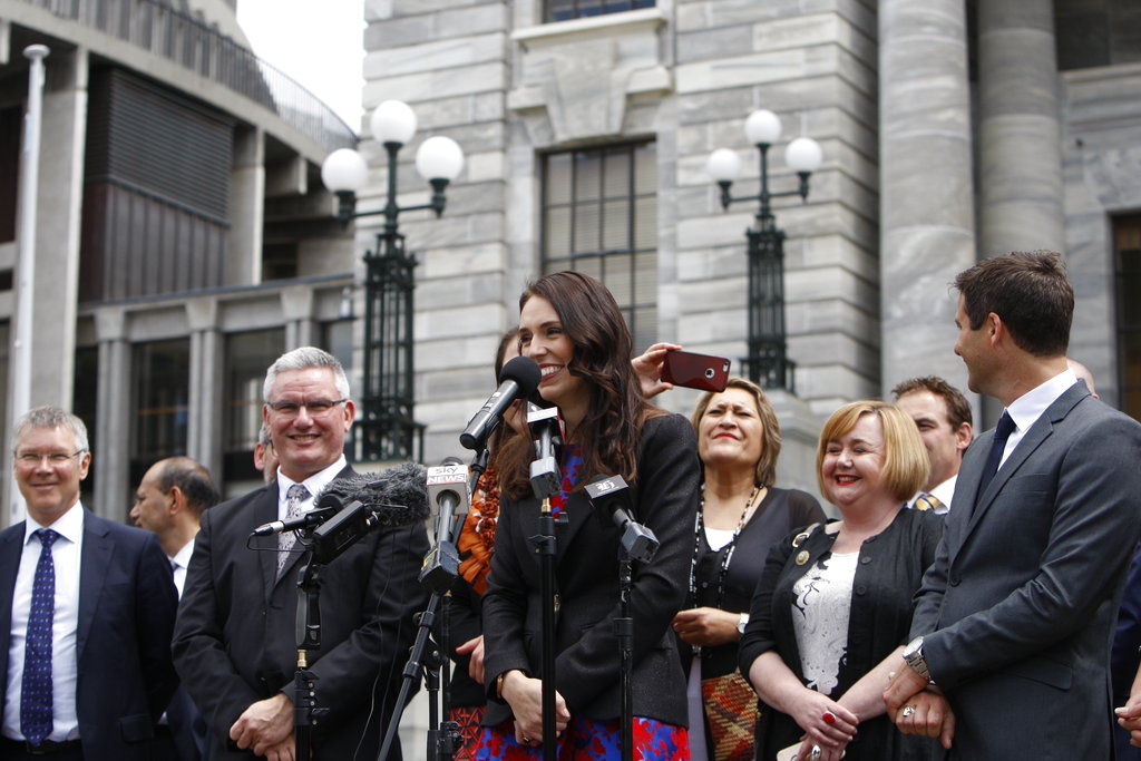 Jacinda Ardern is sworn in as New Zealand prime minister