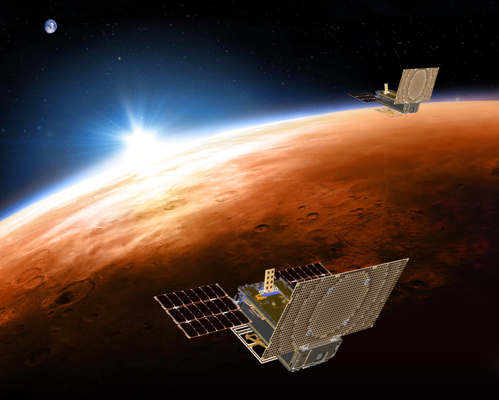 Tiny satellites fall silent after proving new tech at Mars
