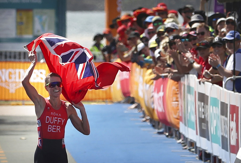 Flora Duffy of Bermuda wins 1st Commonwealth Games gold