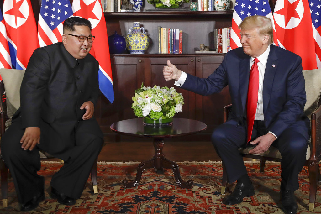 Alone time: Trump, Kim Jong Un ditch aides to meet 1 on 1